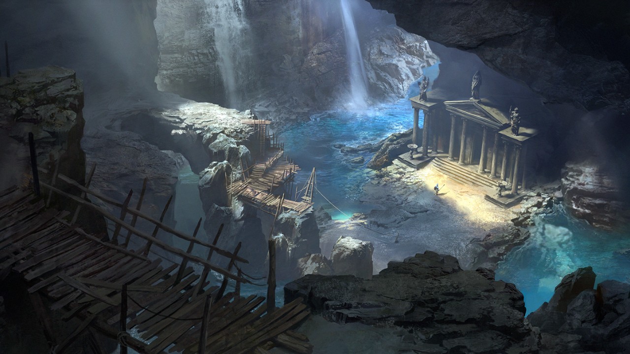 Разработчики Titan Quest II о мифологическом дизайне уровней с артами и скриншотами