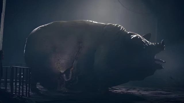 Создатели Little Nightmares показали тизер с огромной жуткой свиньей