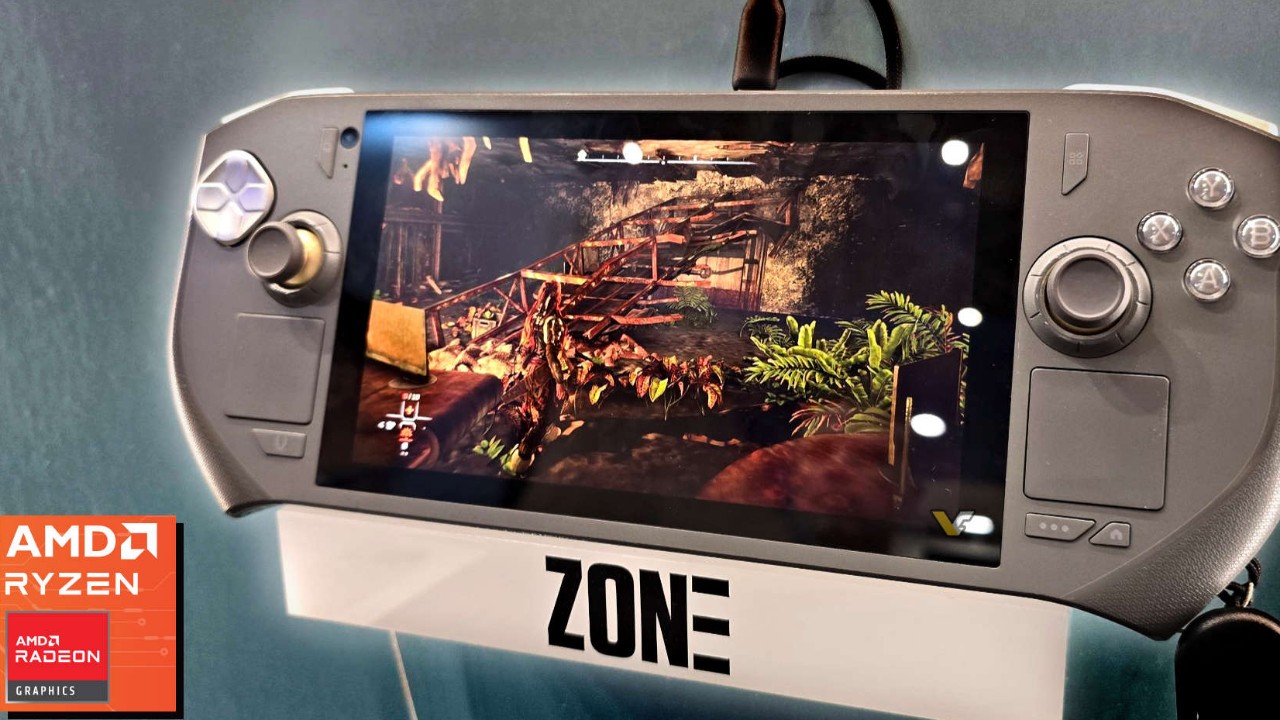 Zotac Zone — OLED-экран, тачпады и Ryzen 8840U