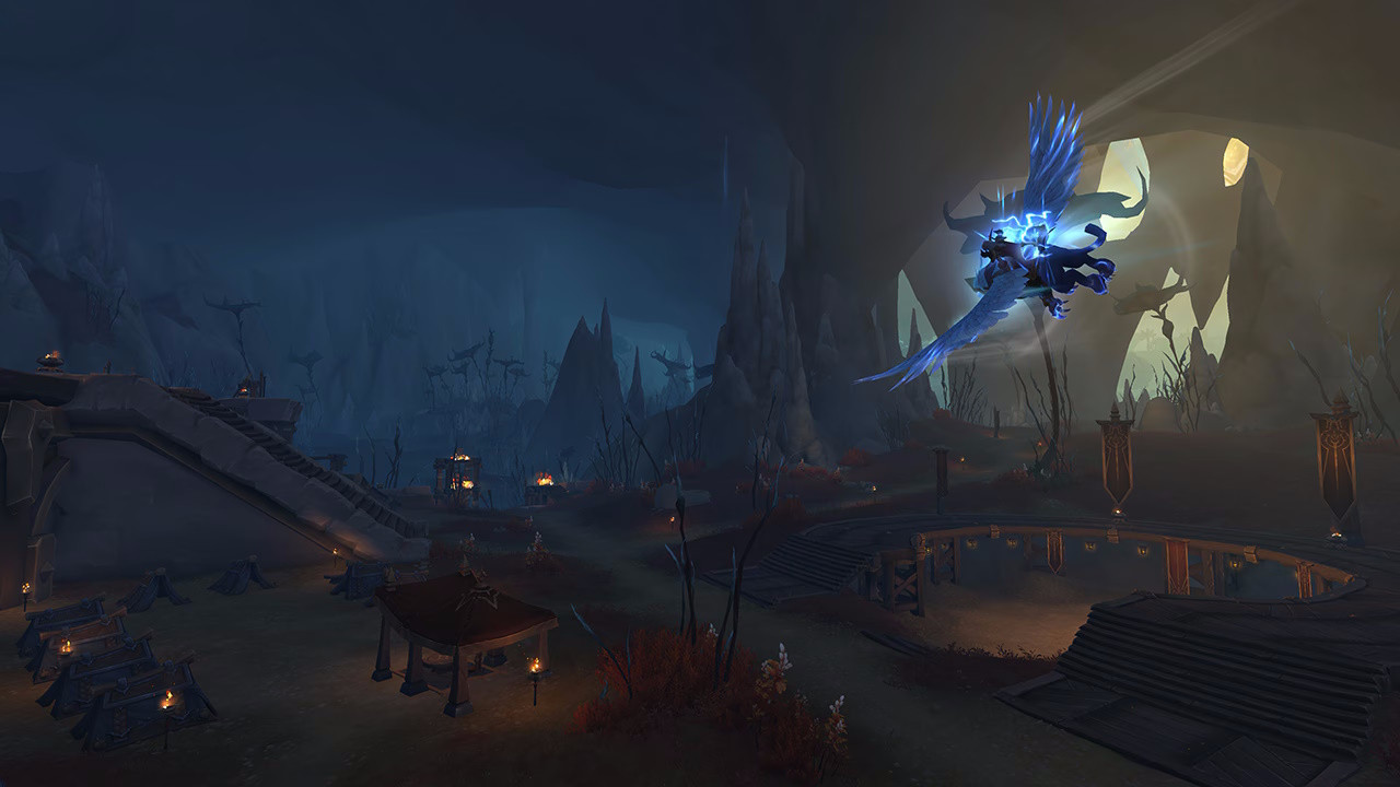 В дополении и The War Within для World of Warcraft расширятся возможности летающих маунтов