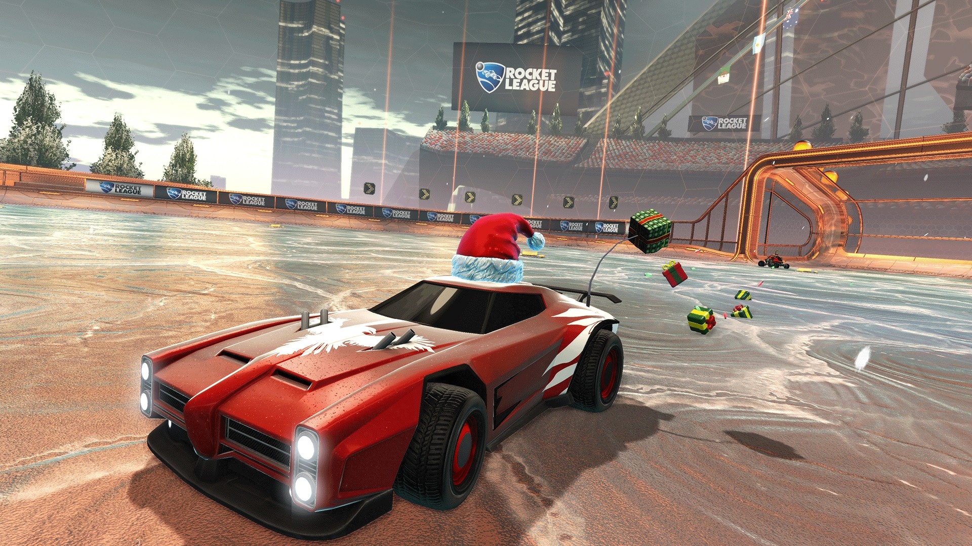 Рокет квин игра. Рокет лига зима. Rocket League Xmas. Спрокет игра. Christmas Rocket game.