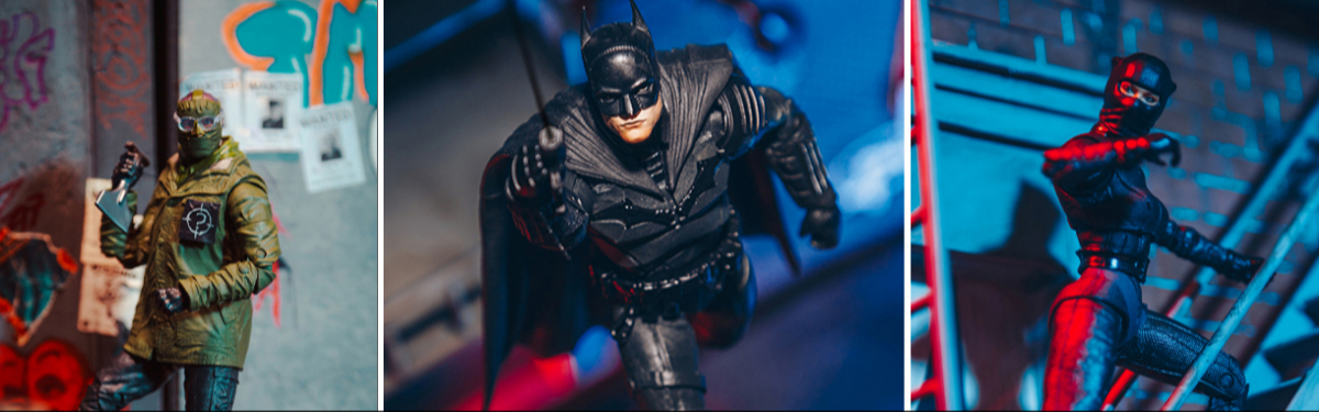 McFarlane Toys выпустит новую коллекцию фигурок, посвященную грядущему фильму «Бэтмен» с Робертом Паттинсоном