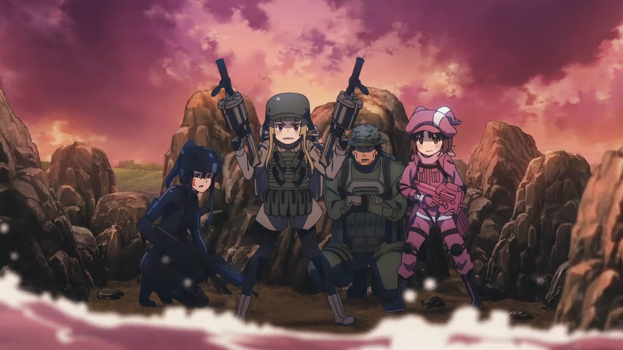 Аниме Sword Art Online Alternative: Gun Gale Online заряжено и готово к бою — первый трейлер