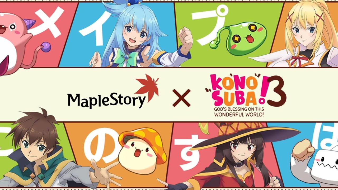 В Maplestory пройдет коллаборация с аниме Konosuba