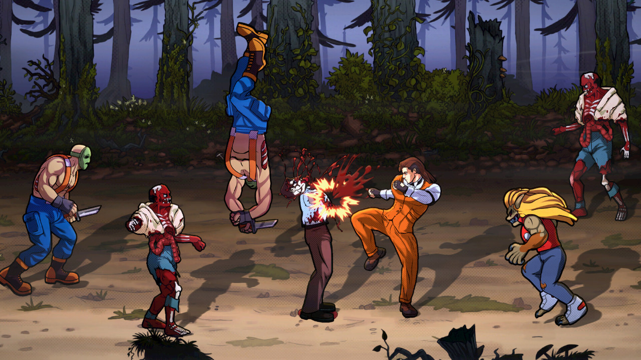 Ремейк классического beat 'em up Night Slashers: Remake выйдет на ПК и консолях