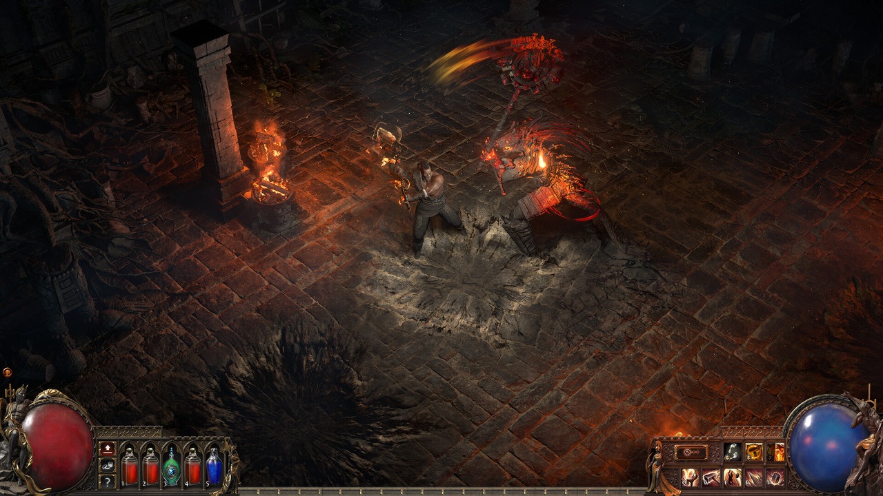 Консольная верся Path of Exile 2 убийца Diablo 4