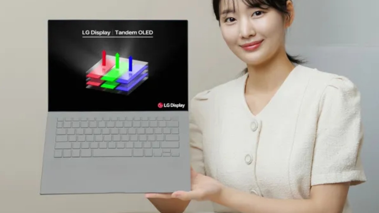 LG запустила массовое производство экранов тандем-OLED для ноутбуков