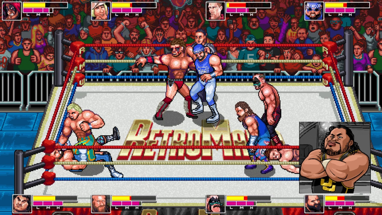 Игры похожие на RetroMania Wrestling - список топ игр