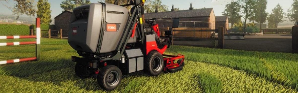 В EGS бесплатно раздается симулятор стрижки газонов Lawn Mowing Simulator